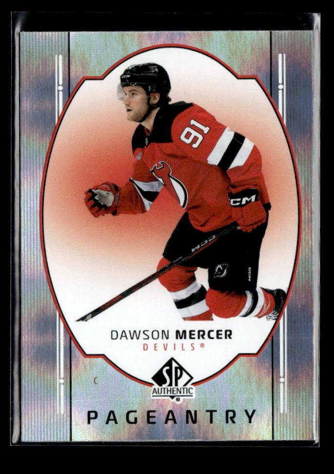 2025-26 Upper Deck SP Authentic Hockey Pageantry #P-5 Dawson Mercer