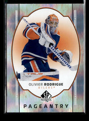 2025-26 Upper Deck SP Authentic Hockey Pageantry #P-48 Olivier Rodrigue