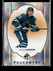2025-26 Upper Deck SP Authentic Hockey Pageantry #P-57 Luca Cagnoni