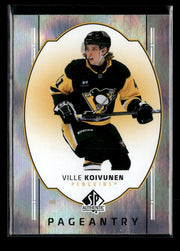 2025-26 Upper Deck SP Authentic Hockey Pageantry #P-30 Ville Koivunen