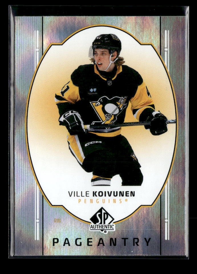 2025-26 Upper Deck SP Authentic Hockey Pageantry #P-30 Ville Koivunen