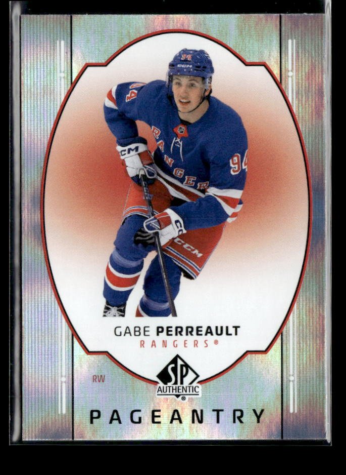 2025-26 Upper Deck SP Authentic Hockey Pageantry #P-45 Gabe Perreault