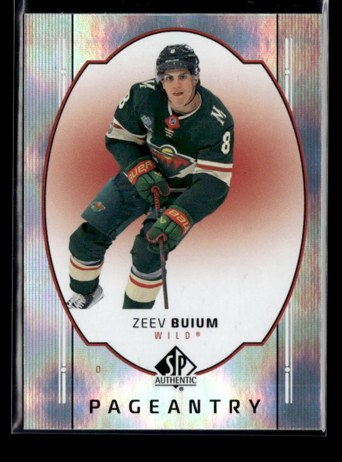 2025-26 SP Authentic Hockey Pageantry Rookie #P-76 Zeev Buium