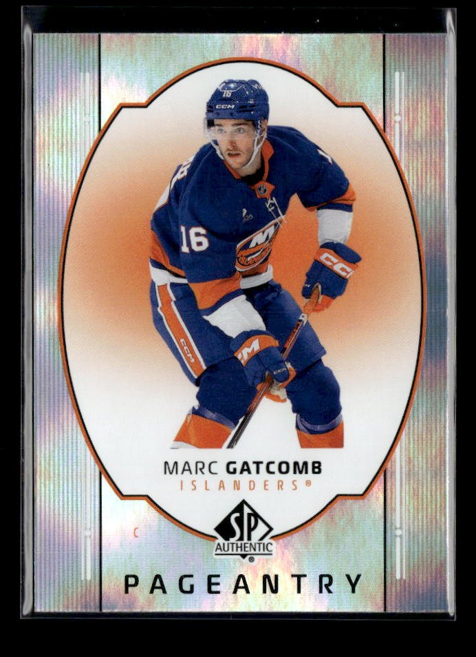 2025-26 Upper Deck SP Authentic Hockey Pageantry Rookie #P-4 Marc Gatcomb RC