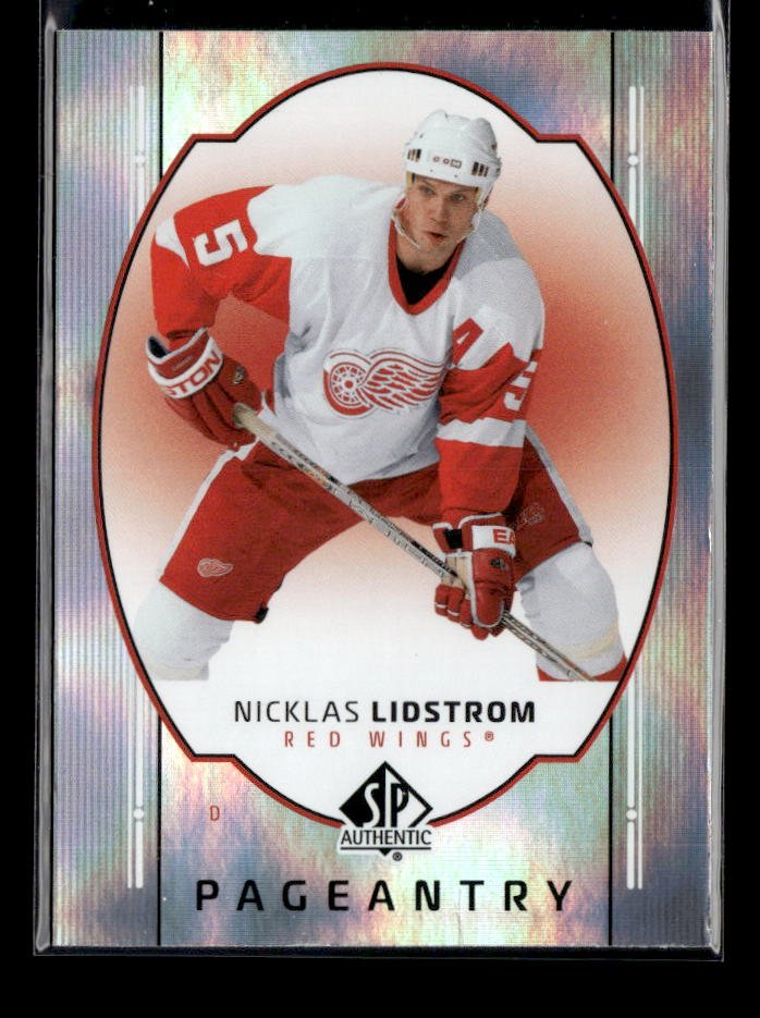 2025-26 Upper Deck SP Authentic Hockey Pageantry #P-66 Nicklas Lidstrom