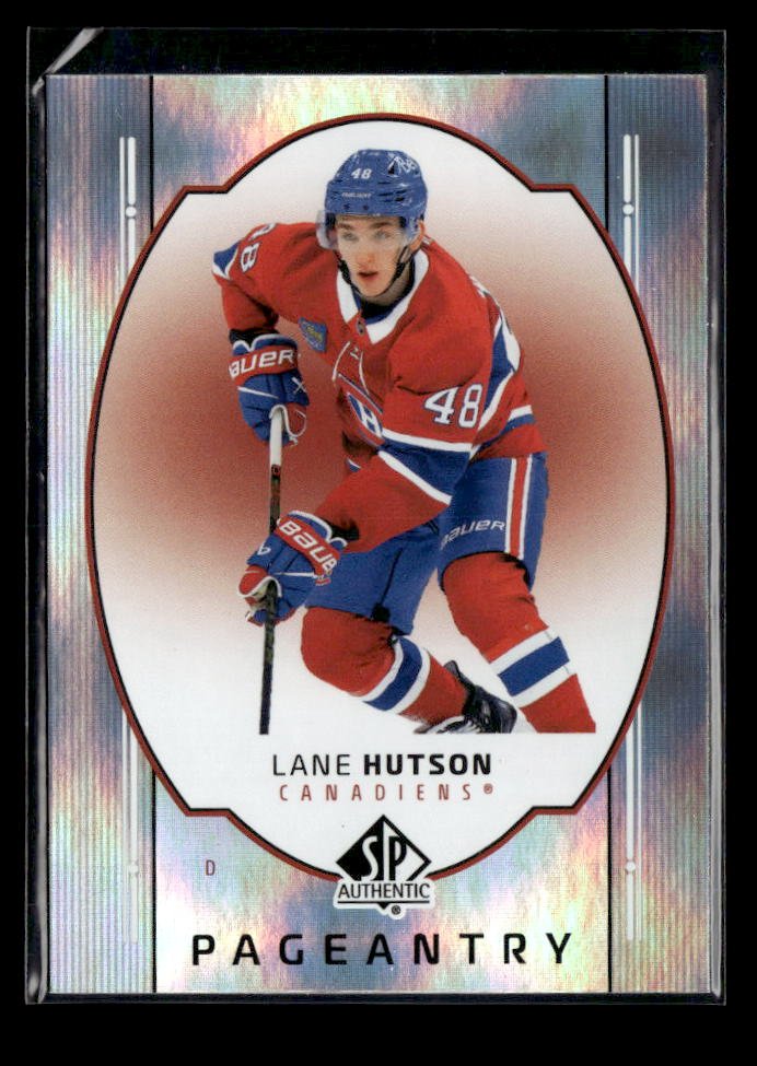 2025-26 Upper Deck SP Authentic Hockey Pageantry #P-34 Lane Hutson