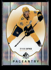 2025-26 Upper Deck SP Authentic Hockey Pageantry #P-41 Ryan Ufko