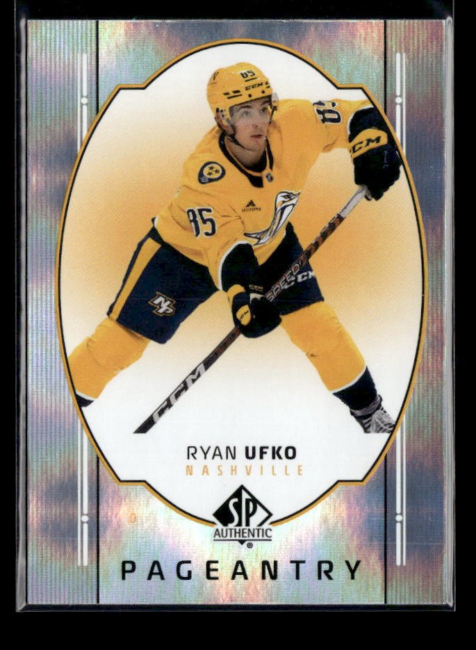 2025-26 Upper Deck SP Authentic Hockey Pageantry #P-41 Ryan Ufko