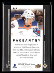 2025-26 Upper Deck SP Authentic Hockey Pageantry #P-6 Artemi Panarin (2)