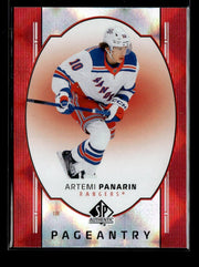 2025-26 Upper Deck SP Authentic Hockey Pageantry Red #P-6 Artemi Panarin