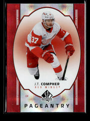 2025-26 Upper Deck SP Authentic Hockey Pageantry #P-28 J.T. Compher