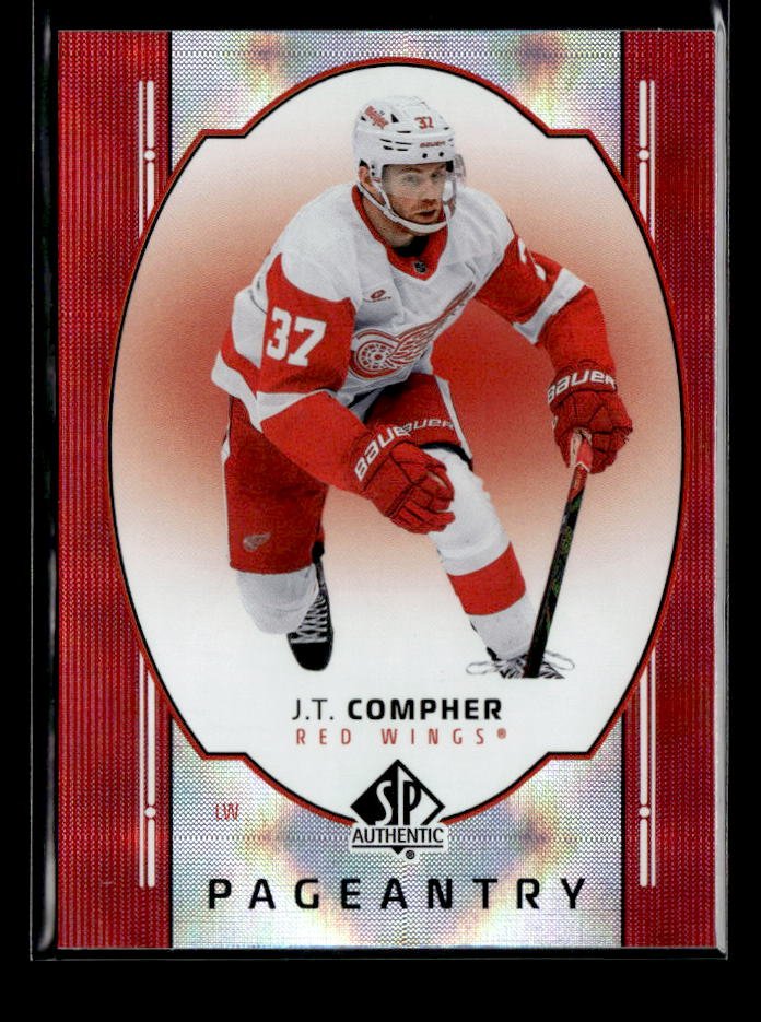 2025-26 Upper Deck SP Authentic Hockey Pageantry #P-28 J.T. Compher