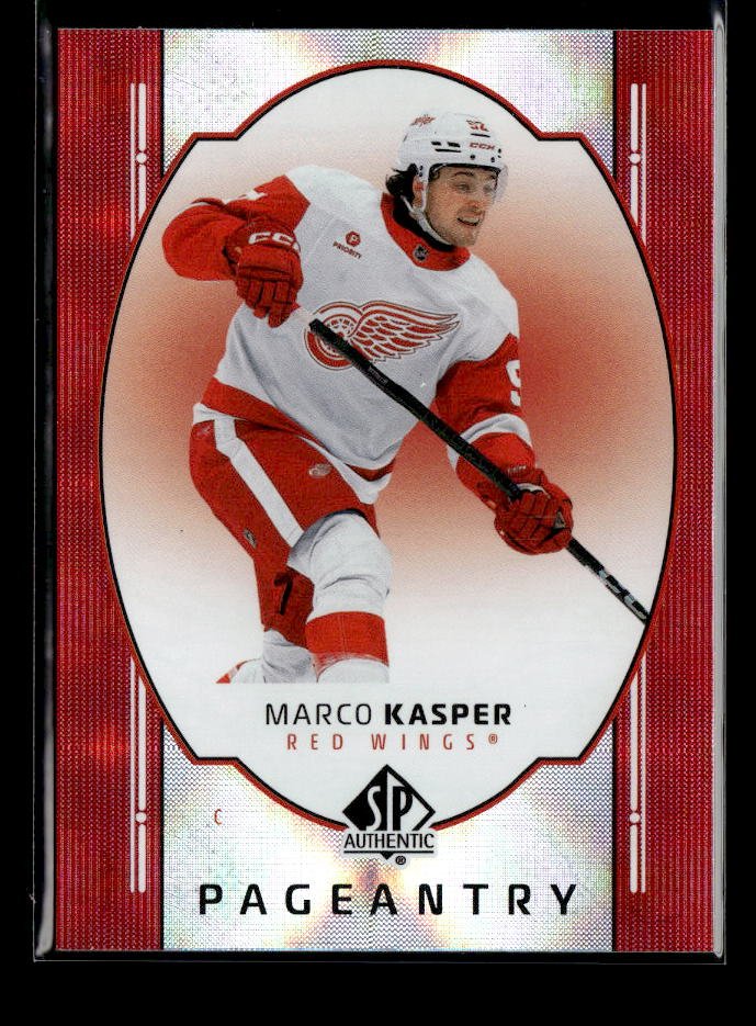 2025-26 SP Authentic SP Authentic Hockey Pageantry #P-47 Marco Kasper