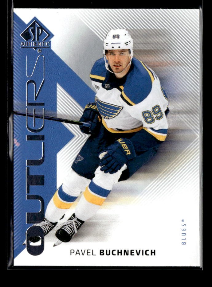 2025-26 Upper Deck SP Authentic Hockey Outliers #O-17 Pavel Buchnevich