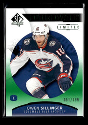 2025-26 SP Authentic SP Authentic Future Watch Limited Green Owen Sillinger /199
