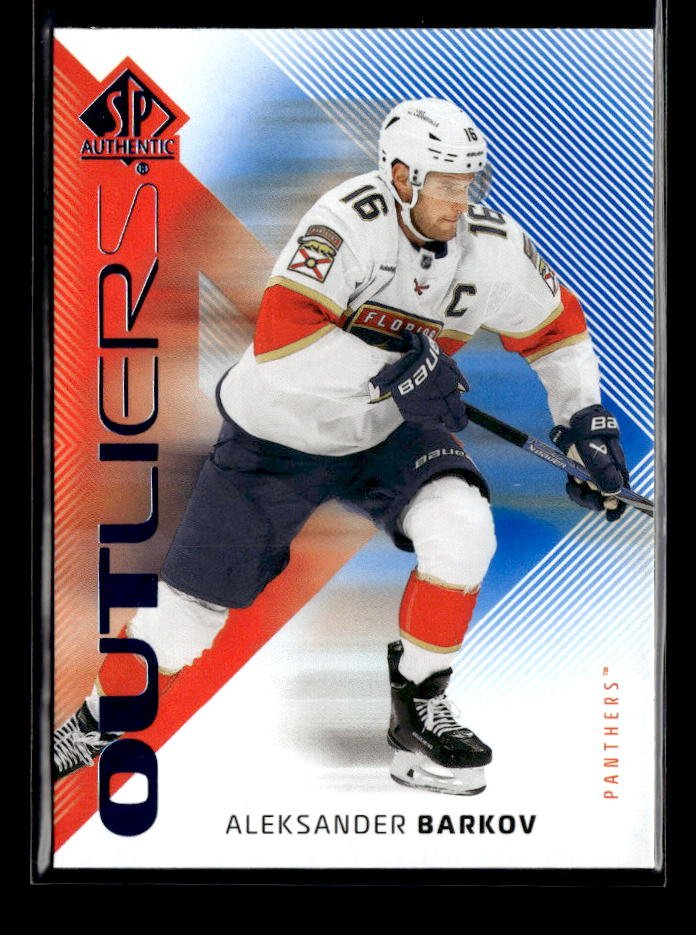 2025-26 Upper Deck SP Authentic Hockey Outliers Blue #O-9 Aleksander Barkov