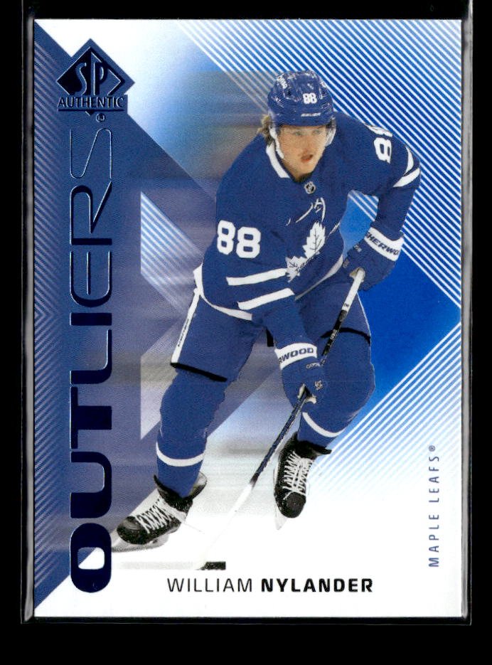 2025-26 Upper Deck SP Authentic Hockey Outliers Blue #O-19 William Nylander