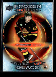 2024-25 Upper Deck Tim Hortons Hockey Frozen Hot Shots #FH-13 Quinn Hughes