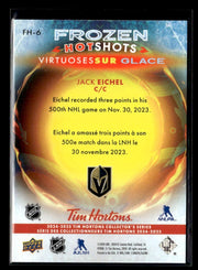 2024-25 Upper Deck Tim Hortons Hockey Frozen Hot Shots #FH-6 Jack Eichel (2)