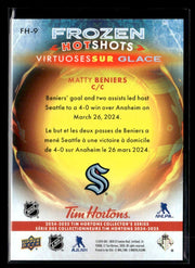 2024-25 Upper Deck Tim Hortons Hockey Frozen Hot Shots #FH-9 Matty Beniers (2)