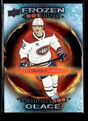 2024-25 Upper Deck Tim Hortons Hockey Frozen Hot Shots #FH-10 Cole Caufield
