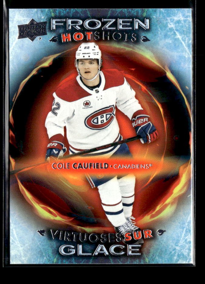 2024-25 Upper Deck Tim Hortons Hockey Frozen Hot Shots #FH-10 Cole Caufield