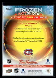 2024-25 Upper Deck Tim Hortons Hockey Frozen Hot Shots #FH-10 Cole Caufield (2)