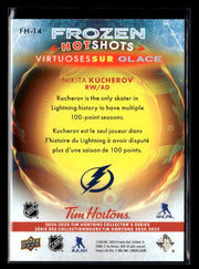 2024-25 UD Tim Hortons Collectors Series Hockey Frozen Hotshots Nikita Kucherov (2)