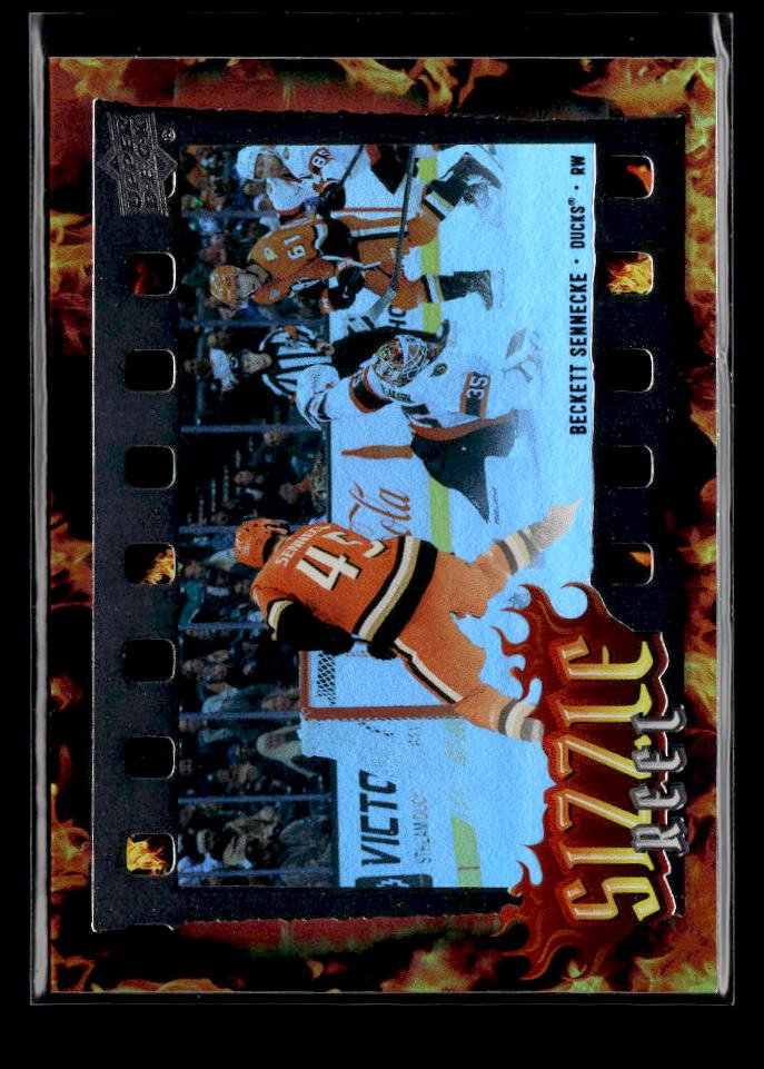 2026-27 UD Series 1 Hockey Sizzle Reel Rookie Beckett Sennecke