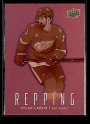 2026-27 Upper Deck Series 1 Hockey Repping #RP-15 Dylan Larkin