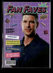 2026-27 Upper Deck Series 1 Hockey Fan Faves #FF-26 Sidney Crosby