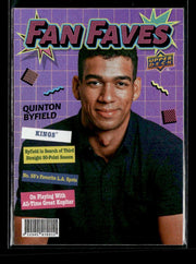 2026-27 Upper Deck Series 1 Hockey Fan Faves #FF-32 Quinton Byfield