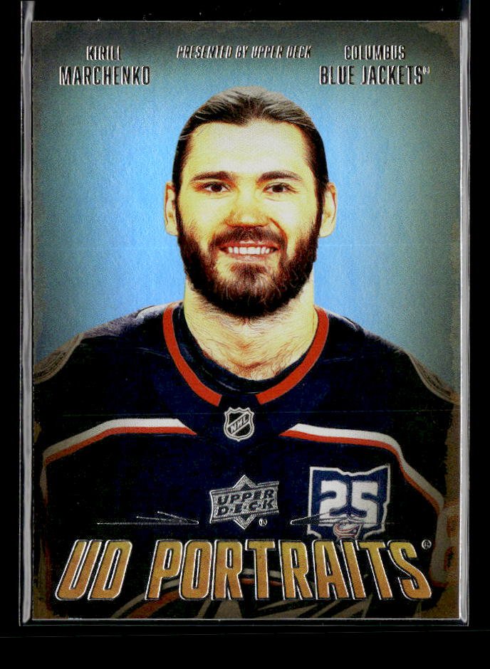 2026-27 Upper Deck Series 1 Hockey UD Portraits #P-25 Kirill Marchenko