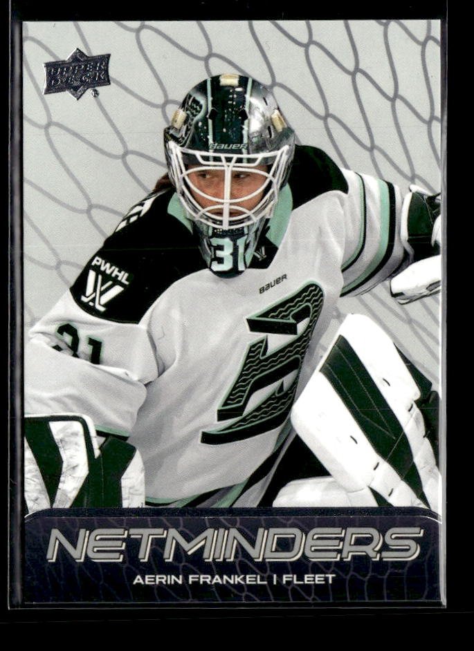 2025-26 Upper Deck PWHL Hockey Netminders #N-4 Aerin Frankel