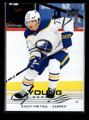 2025-26 Upper Deck Series 2 Hockey Young Guns Rookie Zach Metsa