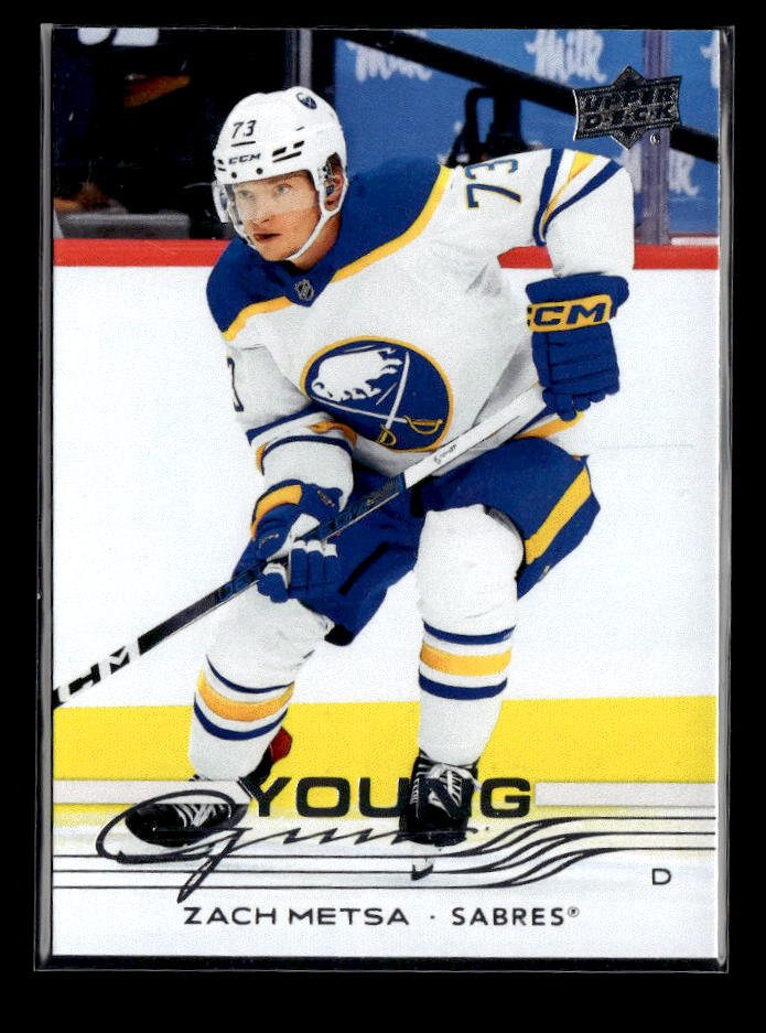 2025-26 Upper Deck Series 2 Hockey Young Guns Rookie Zach Metsa