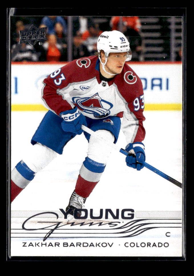 2025-26 Upper Deck Series 2 Hockey Young Guns Rookie #477 Zakhar Bardakov
