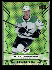 2022-23 Upper Deck Ice Green Rookie #109 Wyatt Johnston