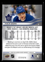 2025-26 Upper Deck Series 1 Hockey Deluxe #167 Max Domi /250 (2)