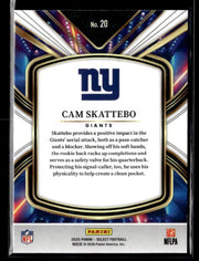 2025 Panini Select Football Future Rookie #20 Cam Skattebo RC (2)