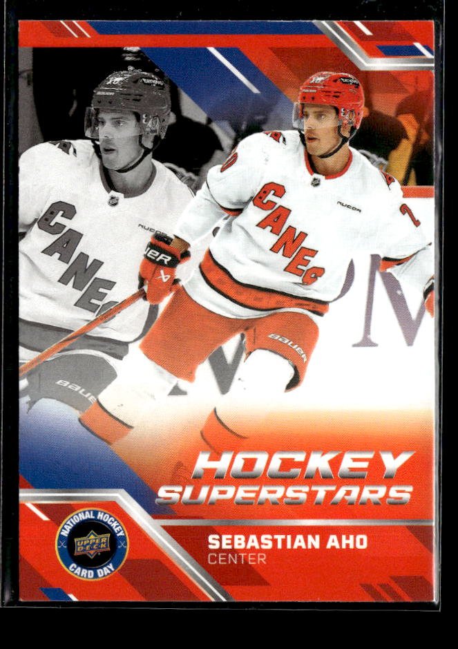 2024-25 Upper Deck National Hockey Card Day Rookie Moments Sebastian Aho