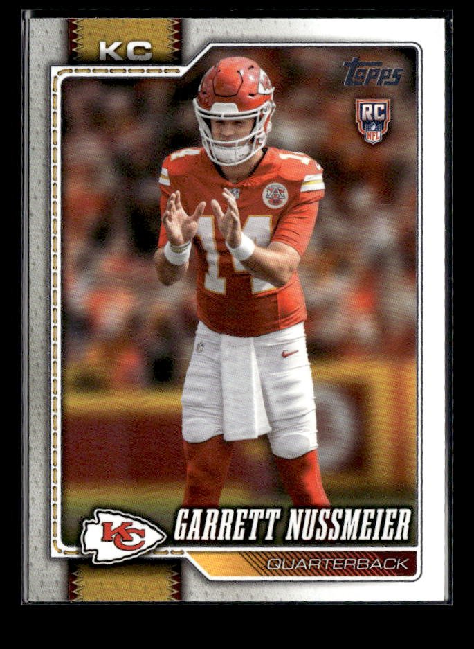 2026 Topps Flagship Football Base Rookie #303 Garrett Nussmeier RC