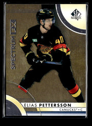 2023-24 Upper Deck SP Authentic Hockey Spectrum FX #S-7 Elias Pettersson /50
