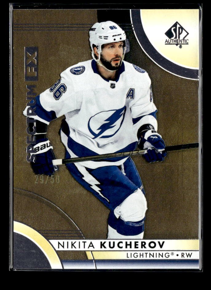 2023-24 Upper Deck SP Authentic Hockey #S-31 Nikita Kucherov /50