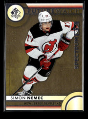 2023-24 Upper Deck SP Authentic Hockey Future Watch Rookie #S-66 Simon Nemec RC