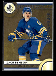 2023-24 SP Authentic Hockey Future Watch GoldRookie #S-89 Zach Benson /50