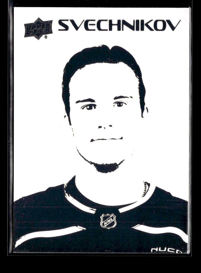 2026-27 Upper Deck Series 1 Hockey Stencils #ST-66 Andrei Svechnikov