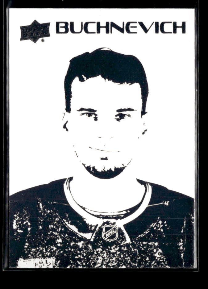 2026-27 Upper Deck Series 1 Hockey Stencils #ST-94 Pavel Buchnevich