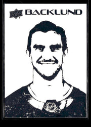 2026-27 Upper Deck Series 1 Hockey Stencils #ST-1 Mikael Backlund