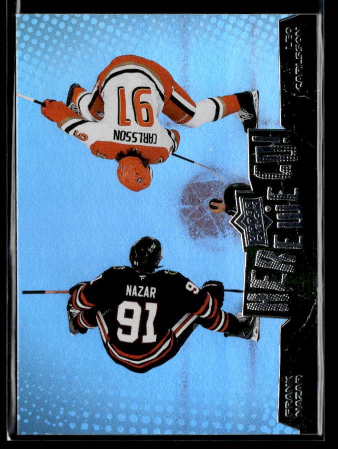 2025-26 Upper Deck Series 1 Hockey View From Above Frank Nazar / Leo Carlsson